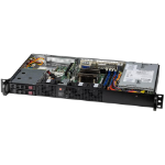 Supermicro SYS-110A-16C-RN10SP server barebone FCBGA 2106 Rack (1U) Black