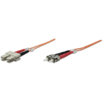 Intellinet 10m ST/SC Glasvezel kabel OM1 Oranje