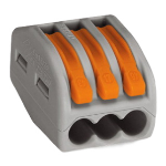 Wago 222-413 terminal block Gray