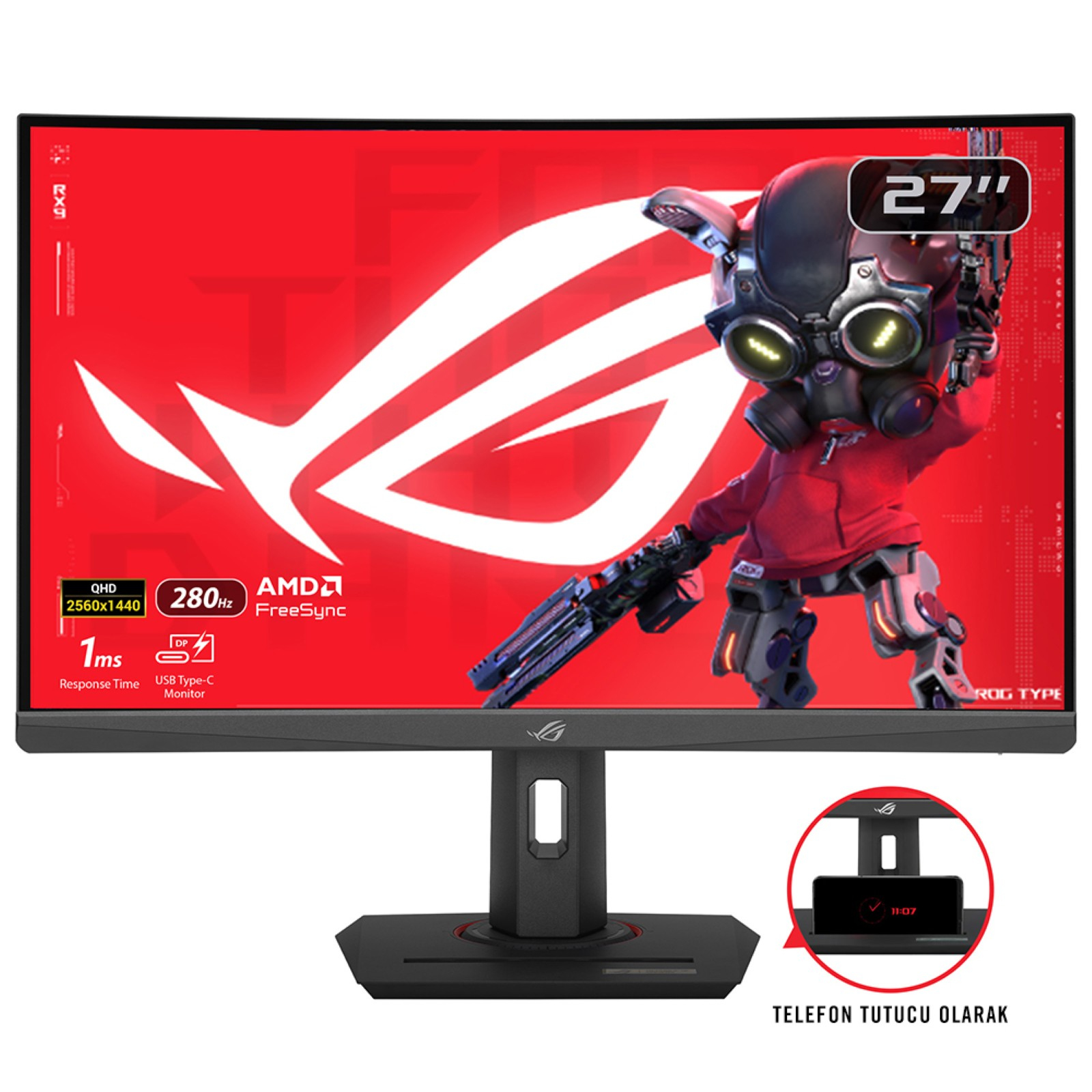 EU Product - ROG Strix XG27WCMS 68.4cm (16:9) WQHD HDMI DP thumbnail