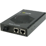 Perle S-1110DPP-S1SC20D network media converter 1000 Mbit/s 1490 nm Single-mode Black
