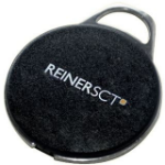 Reiner SCT timeCard Premium Transponder 10 DES RFID tag Black 10 pc(s)