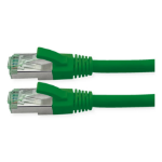 ROLINE Recycled Material 21.45.3273 networking cable Green 0.3 m Cat6a S/FTP (S-STP)