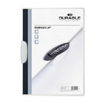 Durable Swingclip report cover Polypropylene (PP) White