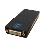 Comprehensive USB2-DVI/VGA/HD USB graphics adapter 2048 x 1152 pixels Black