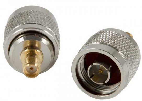 Image of ALLNET ANT-ADP-SMAF-NM coaxial connector 1 pc(s)