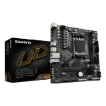 GIGABYTE A620M H Motherboard - Supports AMD Ryzen 8000 CPUs, 5+2+2 Phases Digital VRM, up to 7200MHz DDR5 (OC), 1xPCIe 4.0 M.2, GbE LAN, USB 3.2 Gen 1