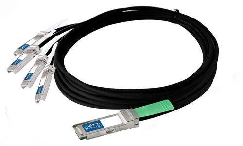 AddOn Networks QSFP+/4xSFP+. 2m InfiniBand/fibre optic cable QSFP+ 4 x
