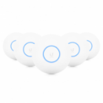 Ubiquiti UniFi 6 Professional WiFi 6 Access Point - U6-Pro 5 Pack (No PoE Injector comprised of singles)