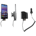 Brodit Active holder with cig-plug Actieve houder Mobiele telefoon/Smartphone Zwart