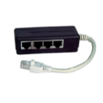 EFB Elektronik 37531.1 interface hub RJ-45 Zwart