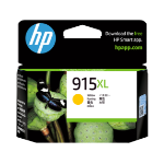 HP 915XL Yel Originl Ink3YM21AA