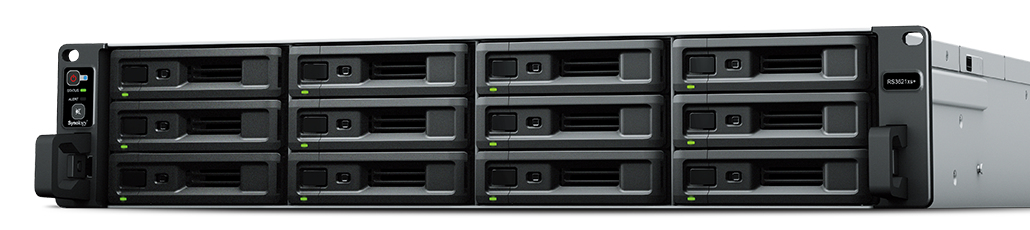 Image of Synology RackStation RS3621XS+ NAS/storage server Rack (2U)...
