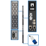 Tripp Lite PDU3EVN6G60C power distribution unit (PDU) 36 AC outlet(s) 0U Black, Gray