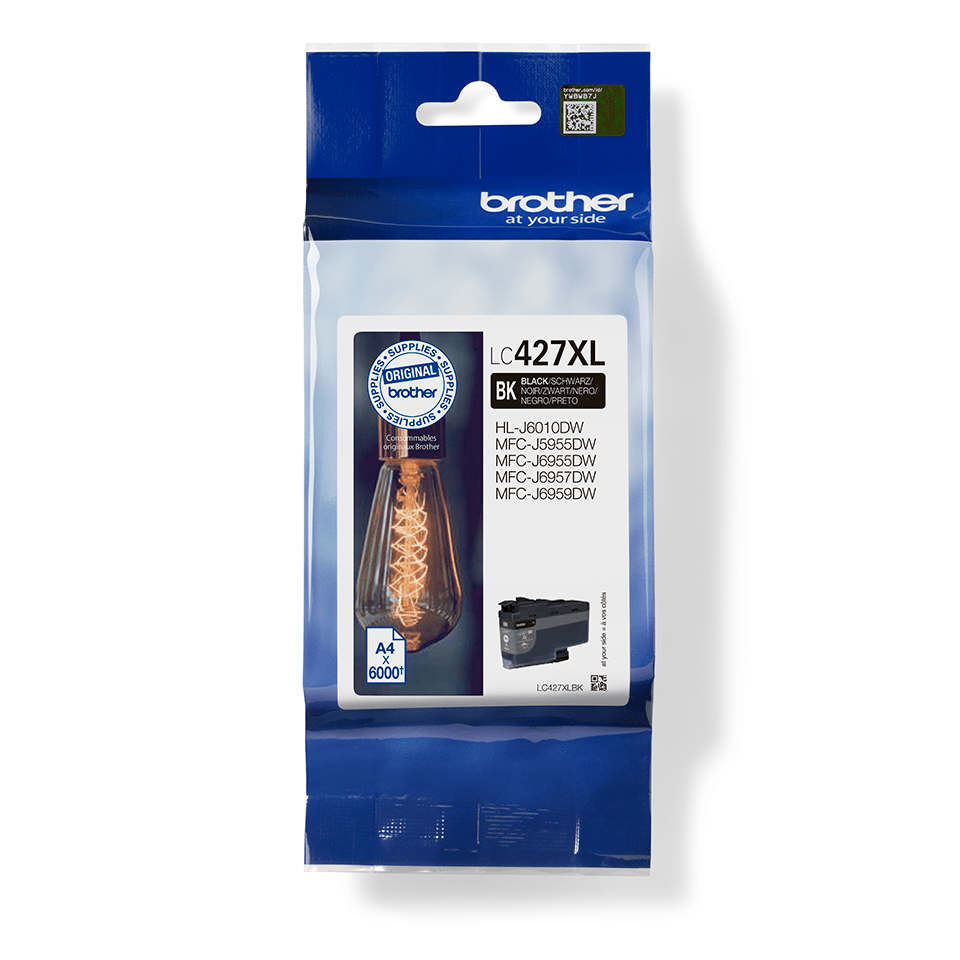 Image of Brother LC-427XLBK Ink cartridge black high-capacity, 6K pages...
