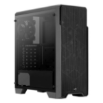 Aerocool Ore Tempered Glass Midi Tower Black