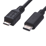 Cablenet 2m USB 3.1c - USB 3.0 Micro Type B Male Black Cable