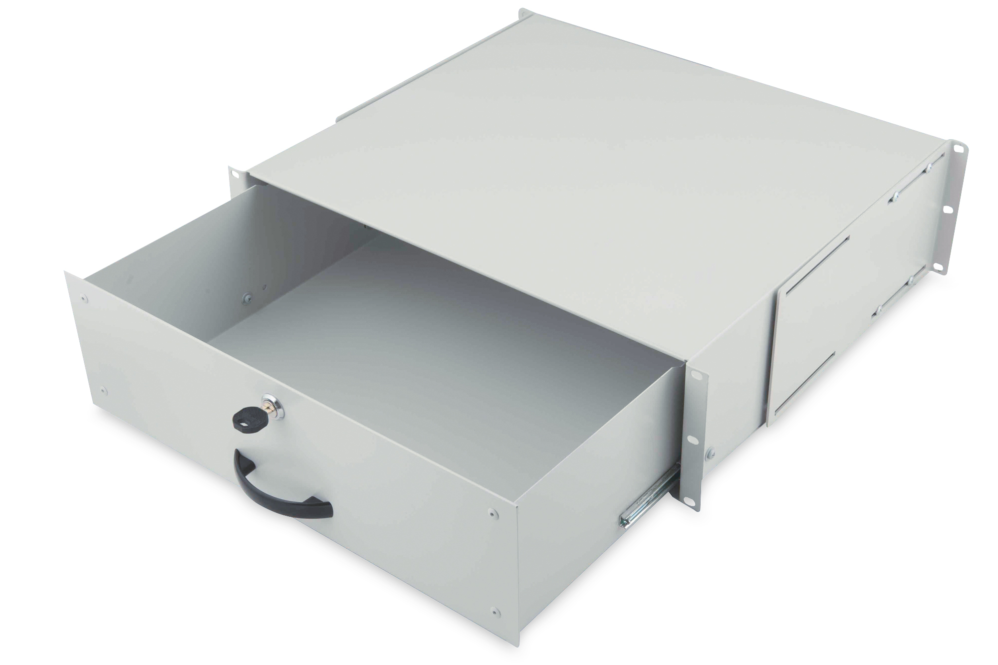 Digitus Lockable drawer for 482.6 mm (19") network and server cabinets, 3U
