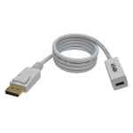 Tripp Lite P134-003-MDP DisplayPort cable 35.4" (0.9 m) Mini DisplayPort White