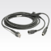 Datalogic CAB-436 KBW PS/2 Straight cable ps/2 2 m 2x 6-p Mini-DIN