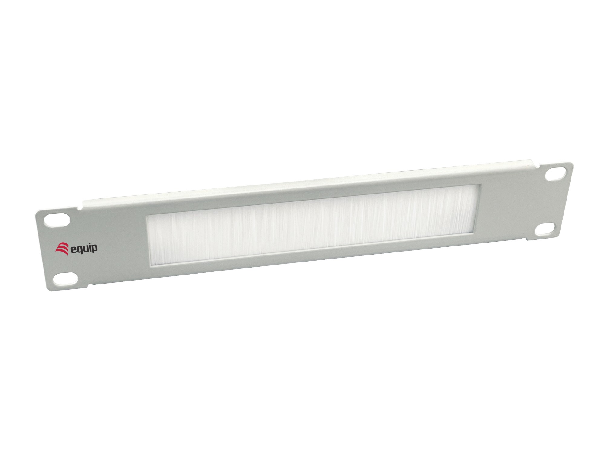 Equip 10" Brush Panel 1U, Light Grey