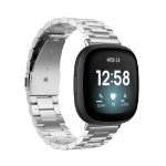 Fitbit EU Product - Versa 4/3/2 Stainless Steel Watch Band - White
