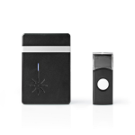 Nedis DOORB212BK doorbell kit Black