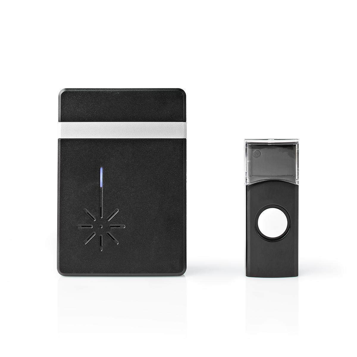 EU Product - Wireless Doorbell, 300m, 80dB - Black thumbnail