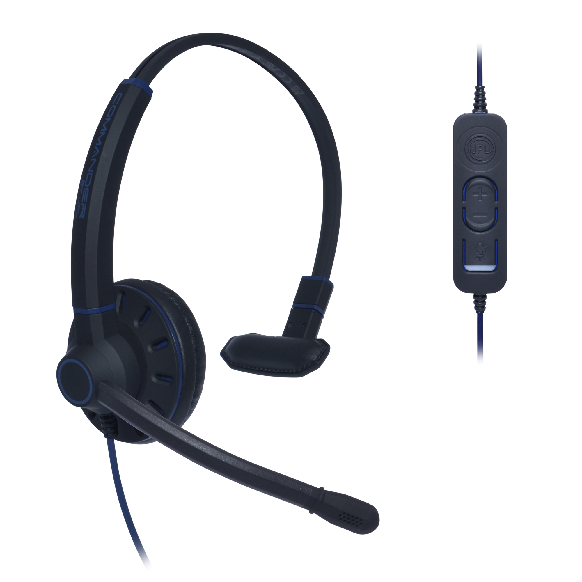 Photos - Mobile Phone Headset JPL Commander-1 V2 Headset Wired Head-band Office/Call center USB Type 575