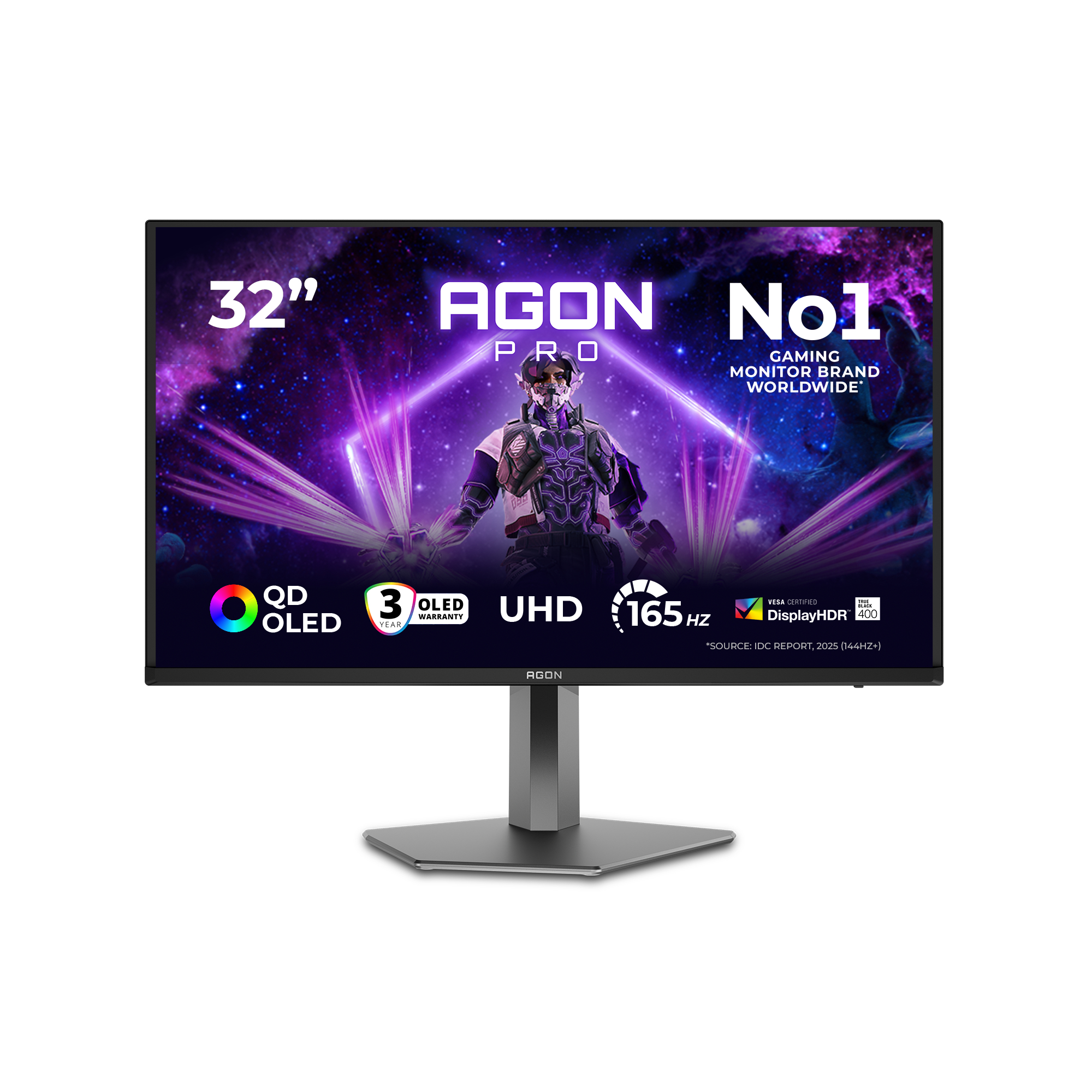 AOC AGON PRO AG326UD computer monitor 80 cm (31.5") 3840 x 2160 p