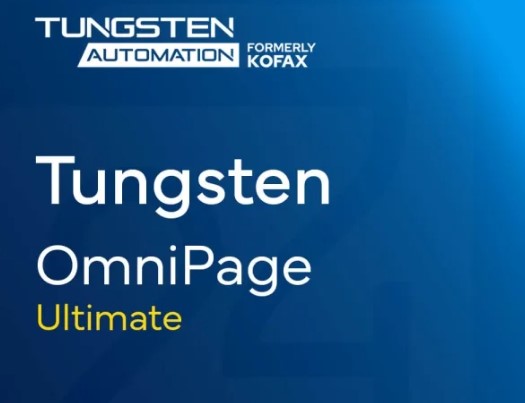 Tungsten Automation Download; OmniPage Ultimate Upgrade Single User ESD License