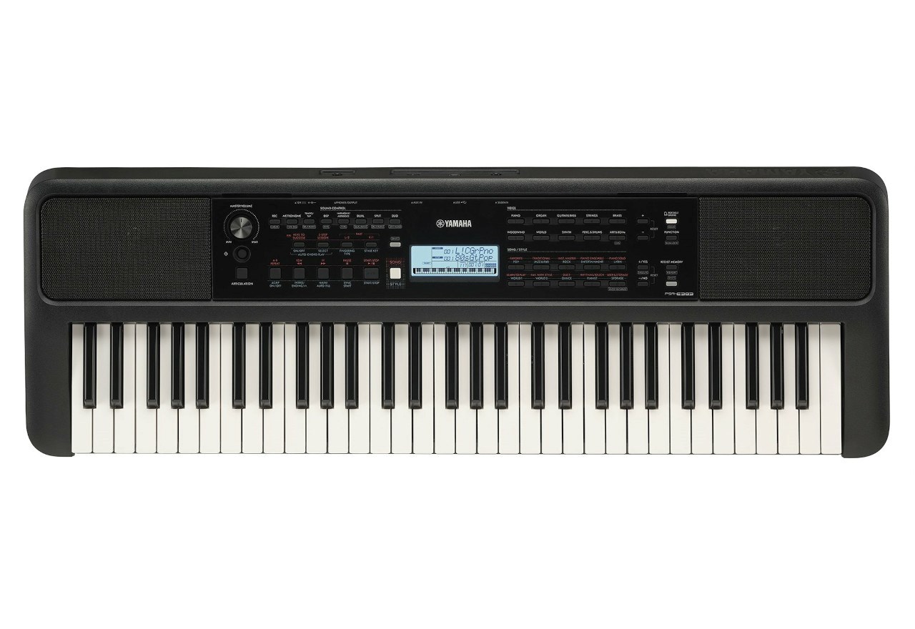 YAM aha PSR-E383 MIDI keyboard 61 keys USB Black