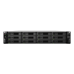 Synology RackStation RS3621xs+ NAS Rack (2U) Nätverksansluten (Ethernet) Svart D-1541