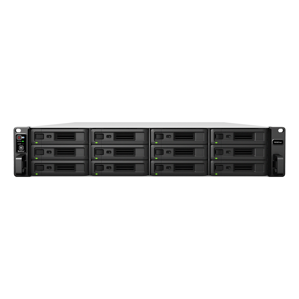 Image of Synology RackStation RS3621xs+ NAS Rack (2U) Ethernet LAN Black D-1541
