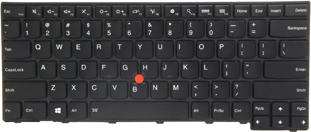 Image of Lenovo 00HW905 notebook spare part Keyboard