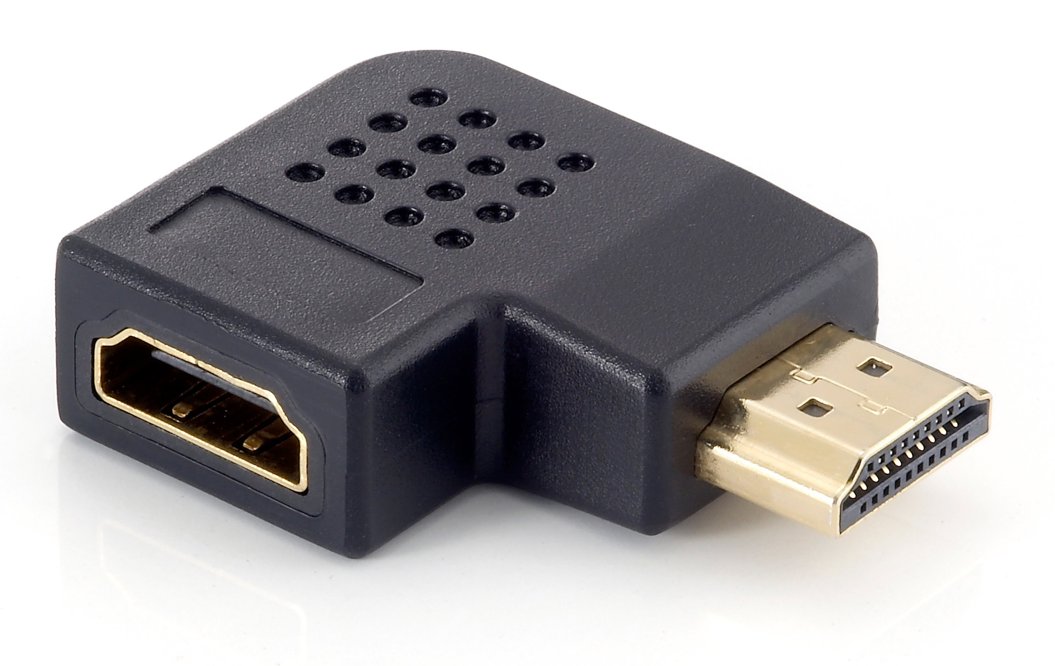 Image of Equip Angled HDMI Adapter Male to Female