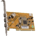 Dawicontrol DC-1394 PCI interface cards/adapter