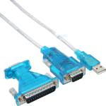 InLine USB to Serial Adapter Cable USB Type A male / DB9 male 1.8m