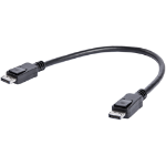 StarTech.com DISPLPORT1L DisplayPort cable 11.8" (0.3 m) Black