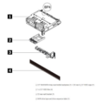 LENOVO LENOVO ThinkSystem V2/V3 2U Rear 4x2.5' SAS/SATA Backplane Option Kit