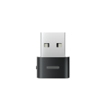 SHOKZ Loop110 Dongle (USB A adapter) - Stabilises and Secures Your Computer's Bluetooth Connection with OpenComm Series Headsets, Black (CL110A)