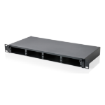 Digitus MPO/MTP patch panel for 4 cassettes, 1U, unequipped