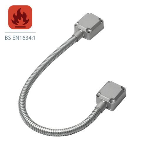 Surface Mount Armoured Door  Loop, 400mm length - FIRE  RATED