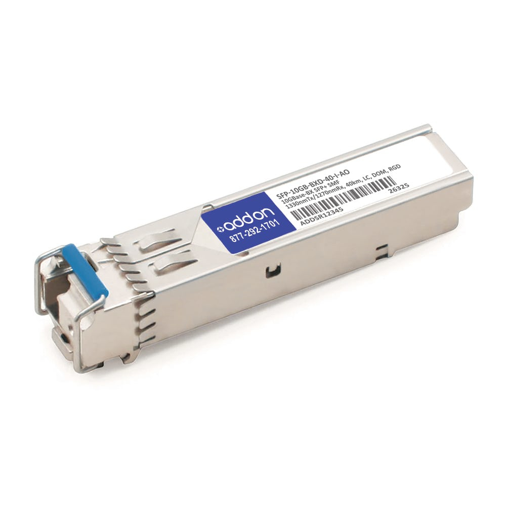 AddOn Networks SFP-10GB-BXD-40-I-AO network transceiver module Fiber o