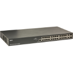 Barox RY-LGSP23-26/370 network switch Managed L2/L3 Gigabit Ethernet (10/100/1000) Power over Ethernet (PoE) 1U Black