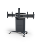 SMS Smart Media Solutions K05-123-2 flat panel bureau steun 165,1 cm (65") Vloer Zwart