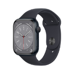 Apple Watch Series 8 OLED 41 mm Black GPS (satellite)