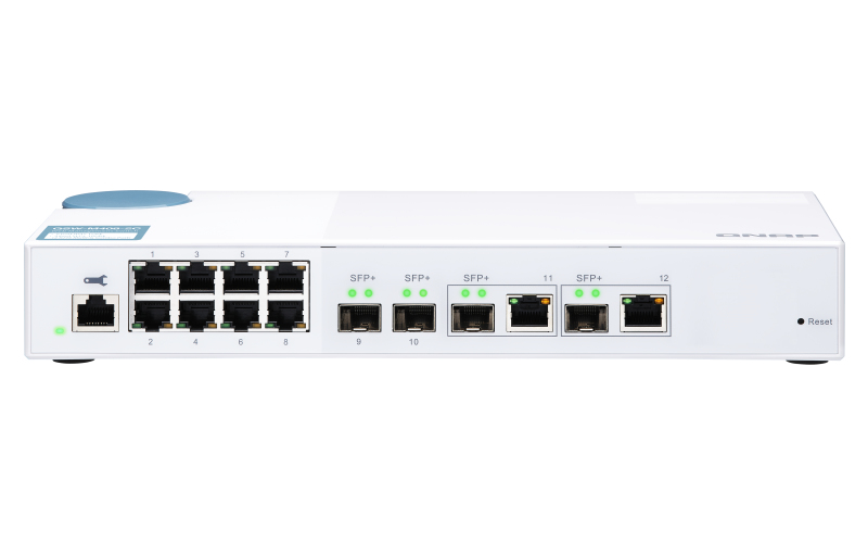 Image of QNAP QSW-M408-2C network switch Managed L2 10G Ethernet...