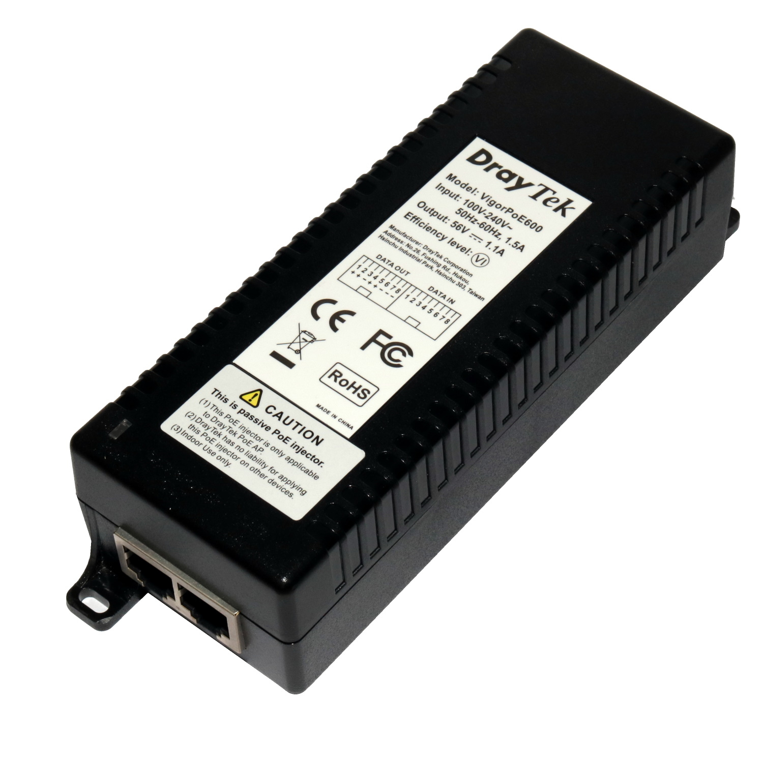 Image of Draytek POE600-K wireless access point accessory PoE injector