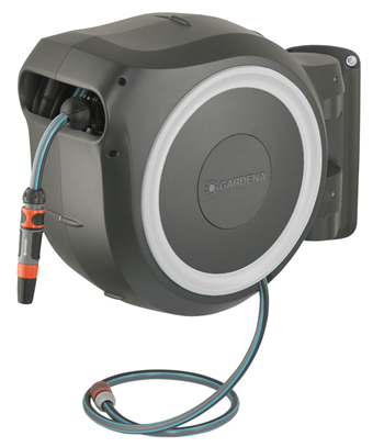 Image of Gardena RollUp - Wall-mounted reel - Automatic - Functional -...